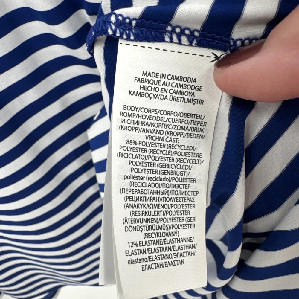 RLX Ralph Lauren 122nd US Open  Performance Polo Shirt XXL Blue & White